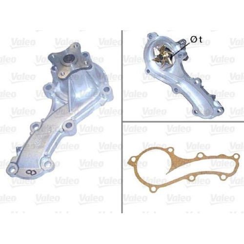 VALEO Wasserpumpe, Motork&uuml;hlung 506705