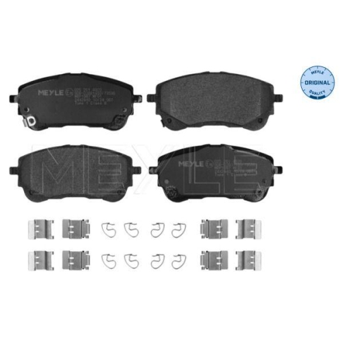 MEYLE Bremsbelagsatz, Scheibenbremse MEYLE-ORIGINAL: True to OE. 025 261 4920