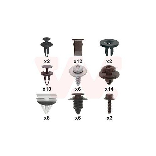 VAN WEZEL Montagesatz, Sto&szlig;f&auml;nger 1853794