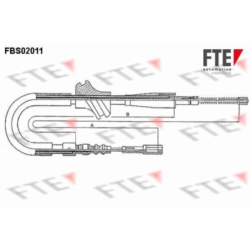 FTE Seilzug, Feststellbremse 9250014
