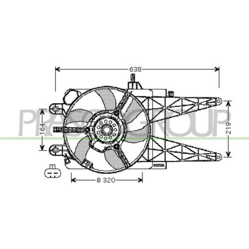 PRASCO L&uuml;fter, Motork&uuml;hlung PrascoSelection FT133F001