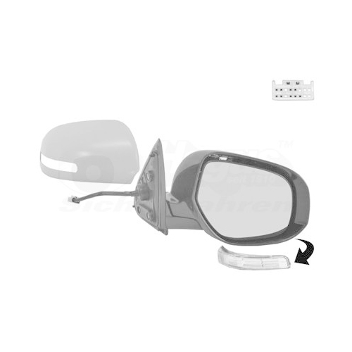 VAN WEZEL Au&szlig;enspiegel * HAGUS * 3274808