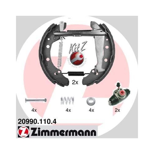 ZIMMERMANN Bremsbackensatz KIT Z 20990.110.4