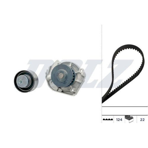 DOLZ Wasserpumpe + Zahnriemensatz