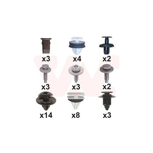 VAN WEZEL Montagesatz, Kotfl&uuml;gel 1853796