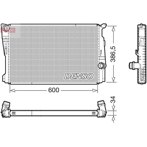 DENSO K&uuml;hler, Motork&uuml;hlung DRM05122