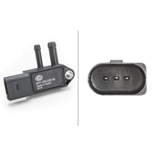 HELLA Sensor, Abgasdruck 6PP 009 409-081