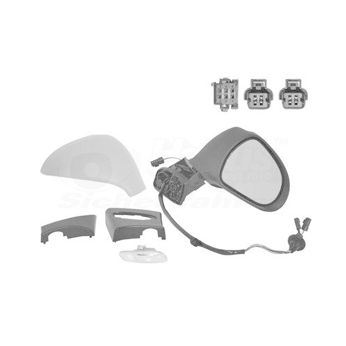 VAN WEZEL Au&szlig;enspiegel * HAGUS * 4042808