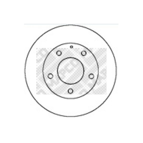 MAPCO Bremsscheibe 15285