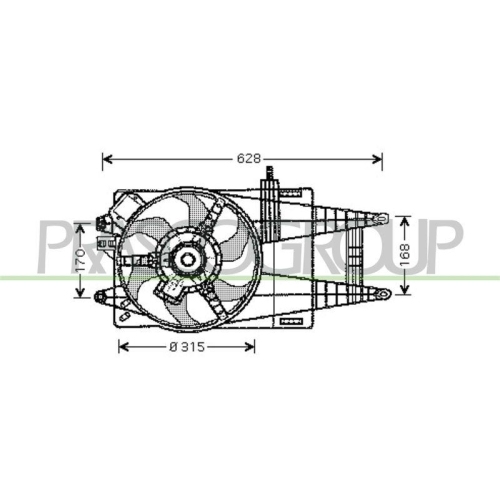 PRASCO L&uuml;fter, Motork&uuml;hlung PrascoSelection FT133F005