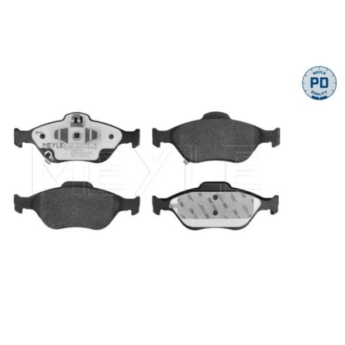 MEYLE Bremsbelagsatz, Scheibenbremse MEYLE-PD: Advanced performance and design.