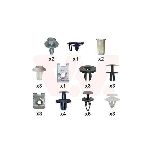 VAN WEZEL Montagesatz, Kotfl&uuml;gel 1945796