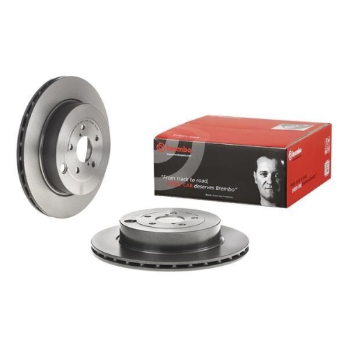 BREMBO Bremsscheibe PRIME LINE - UV Coated 09.A198.21