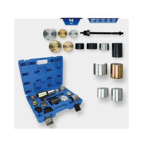 Brilliant Tools BT672050 Silentlager-Werkzeug-Satz, f&uuml;r BMW, 14-tlg.