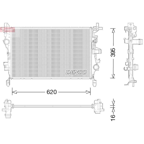 DENSO K&uuml;hler, Motork&uuml;hlung DRM09044