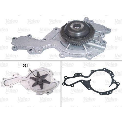 VALEO Wasserpumpe, Motorkühlung 506728