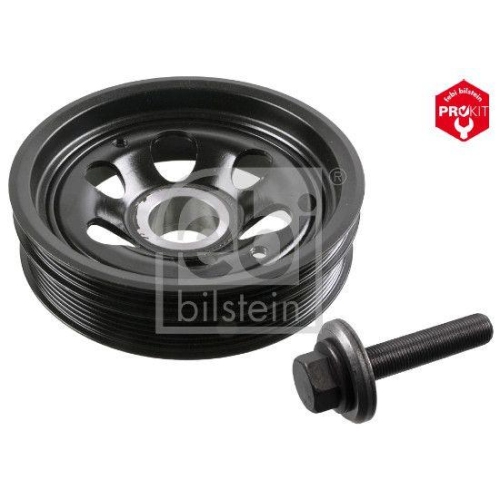 FEBI BILSTEIN Riemenscheibe, Kurbelwelle ProKit 198118