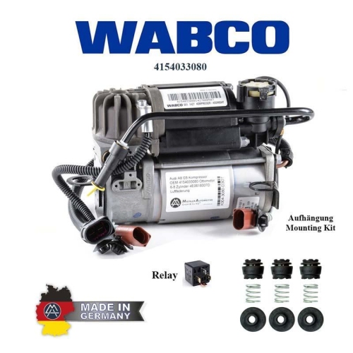 Kompressor Luftfederung 2509-04-007D Miessler Automotive