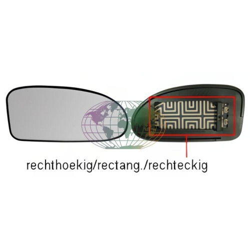 Lexmond Trading BV Spiegelglas, Au&szlig;enspiegel 3681063