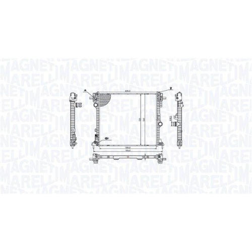 MAGNETI MARELLI K&uuml;hler, Motork&uuml;hlung 350213214400