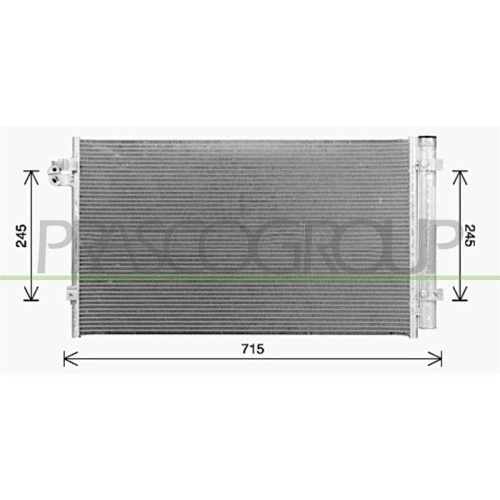 PRASCO Kondensator, Klimaanlage PrascoSelection BM053C001