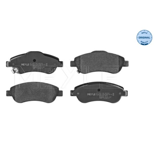 MEYLE Bremsbelagsatz, Scheibenbremse MEYLE-ORIGINAL: True to OE. 025 246 3819/W