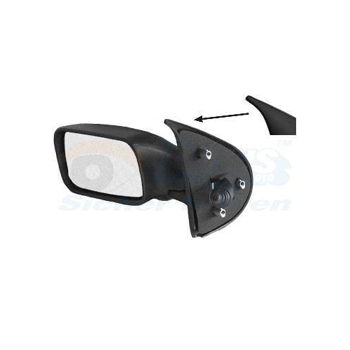 VAN WEZEL Au&szlig;enspiegel * HAGUS * 1754804