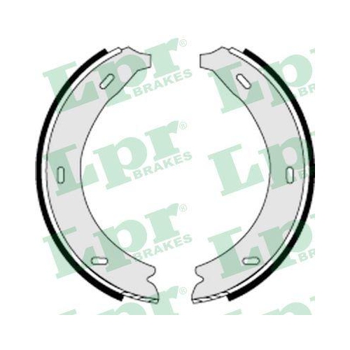 LPR Bremsbackensatz, Feststellbremse