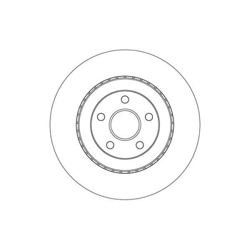 TRW Bremsscheibe TRW SINGLE DF6569S