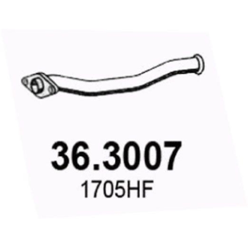 ASSO Abgasrohr 36.3007