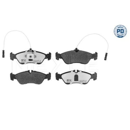 MEYLE Bremsbelagsatz, Scheibenbremse MEYLE-PD: Advanced performance and design. 025 215 9218/PD