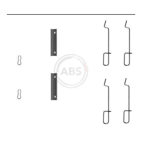 A.B.S. Zubeh&ouml;rsatz, Scheibenbremsbelag 1125Q