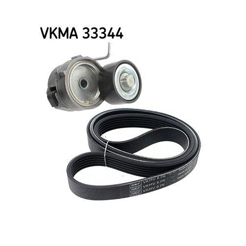 SKF Keilrippenriemensatz VKMA 33344