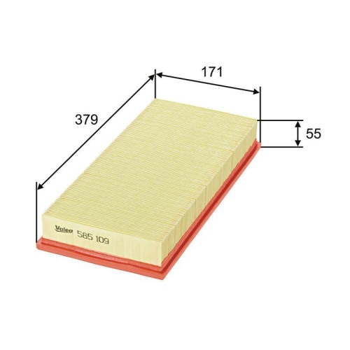 VALEO Luftfilter 585109