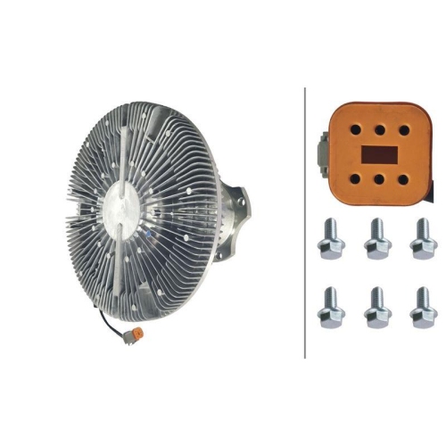 HELLA Kupplung, K&uuml;hlerl&uuml;fter 8MV 366 440-451
