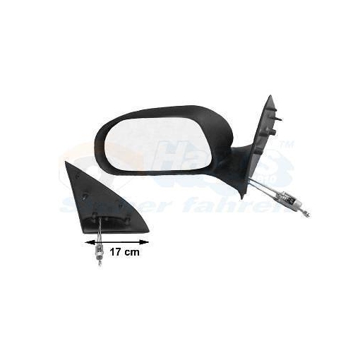 VAN WEZEL Au&szlig;enspiegel * HAGUS * 1757804