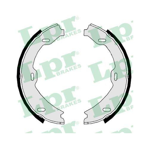 LPR Bremsbackensatz, Feststellbremse