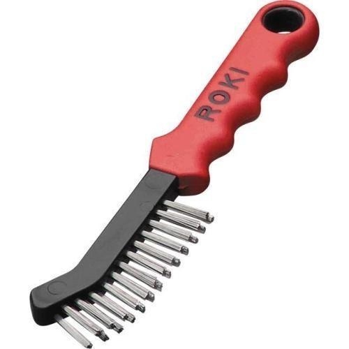 Bremssattelb&uuml;rste ROKI DBGM 2K rot/schwarz 225 x 12/18 x 15/30 mm 2 rhg. x 12/13