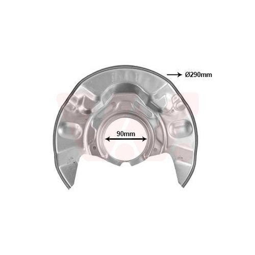 VAN WEZEL Spritzblech, Bremsscheibe 5393372