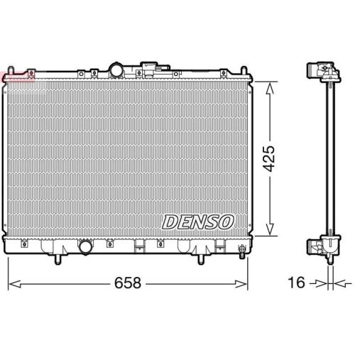 DENSO K&uuml;hler, Motork&uuml;hlung DRM45051