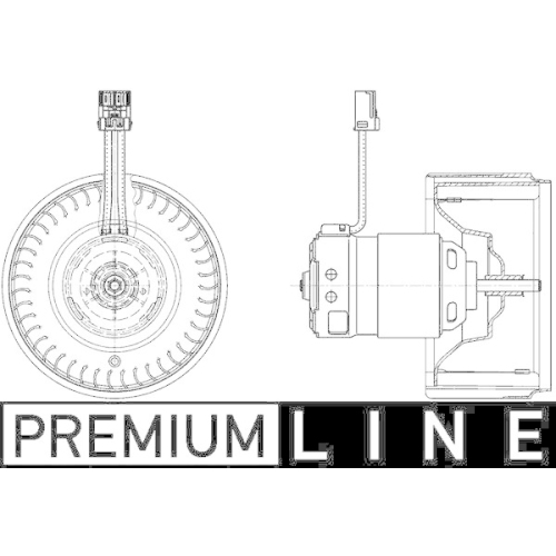 MAHLE Innenraumgebl&auml;se BEHR *** PREMIUM LINE *** AB 71 000P