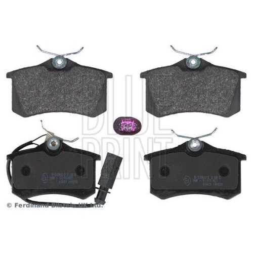 BLUE PRINT Bremsbelagsatz, Scheibenbremse