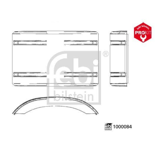 FEBI BILSTEIN Kotflügel ProKit 1000084