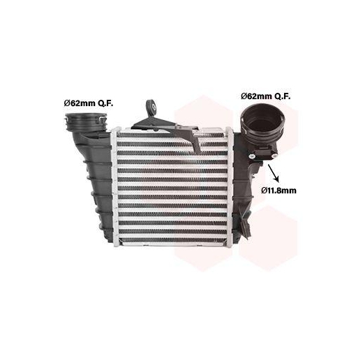 VAN WEZEL Ladeluftk&uuml;hler 49004036