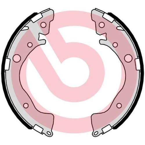 BREMBO Bremsbackensatz ESSENTIAL LINE S 28 521