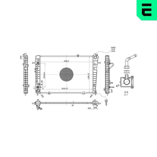ERA K&uuml;hler, Motork&uuml;hlung 673420
