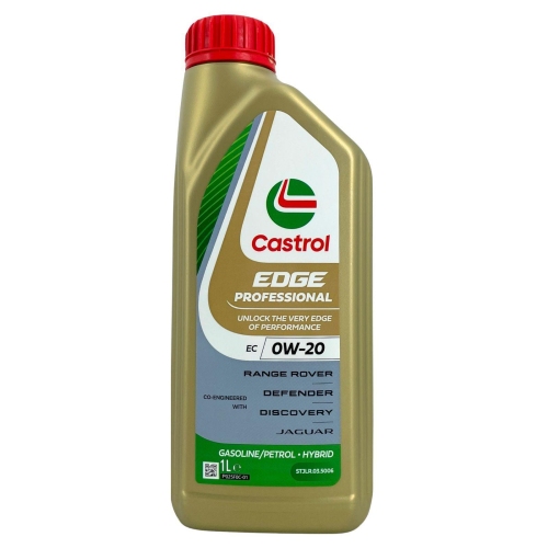 Motore&ouml;l Motoren&ouml;l Castrol Edge Professional EC 0W-20 / 1 Liter Flasche ACEA API