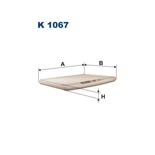 FILTRON Filter, Innenraumluft K 1067
