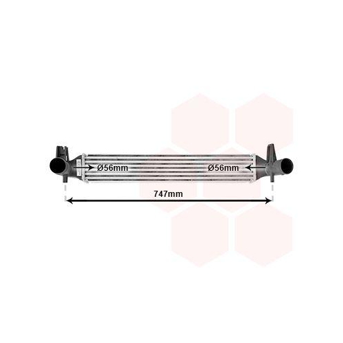VAN WEZEL Ladeluftk&uuml;hler 49004042