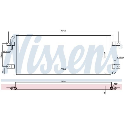 NISSENS &Ouml;lk&uuml;hler, Automatikgetriebe 606912